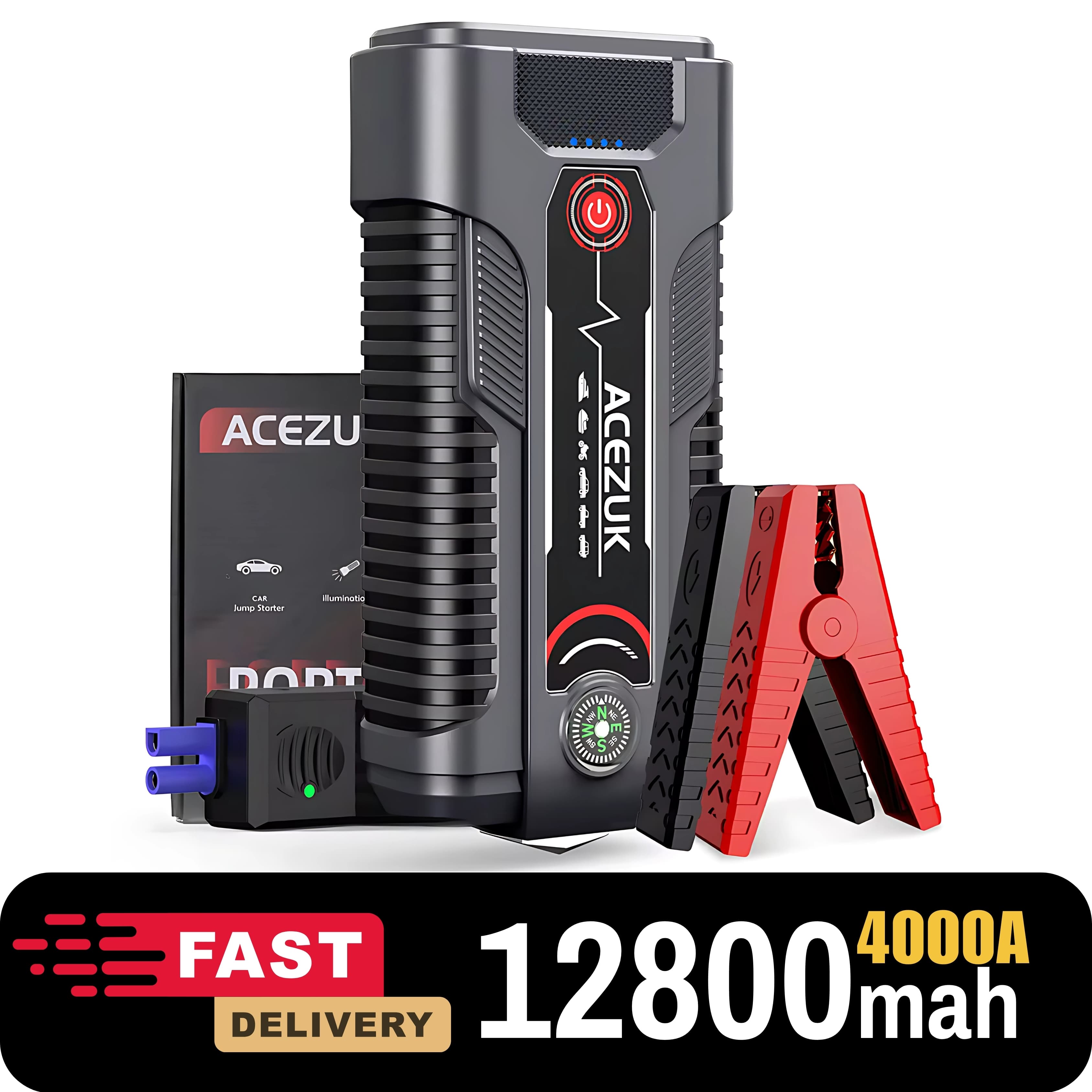 AceZuk 4000A Battery Jump Pack