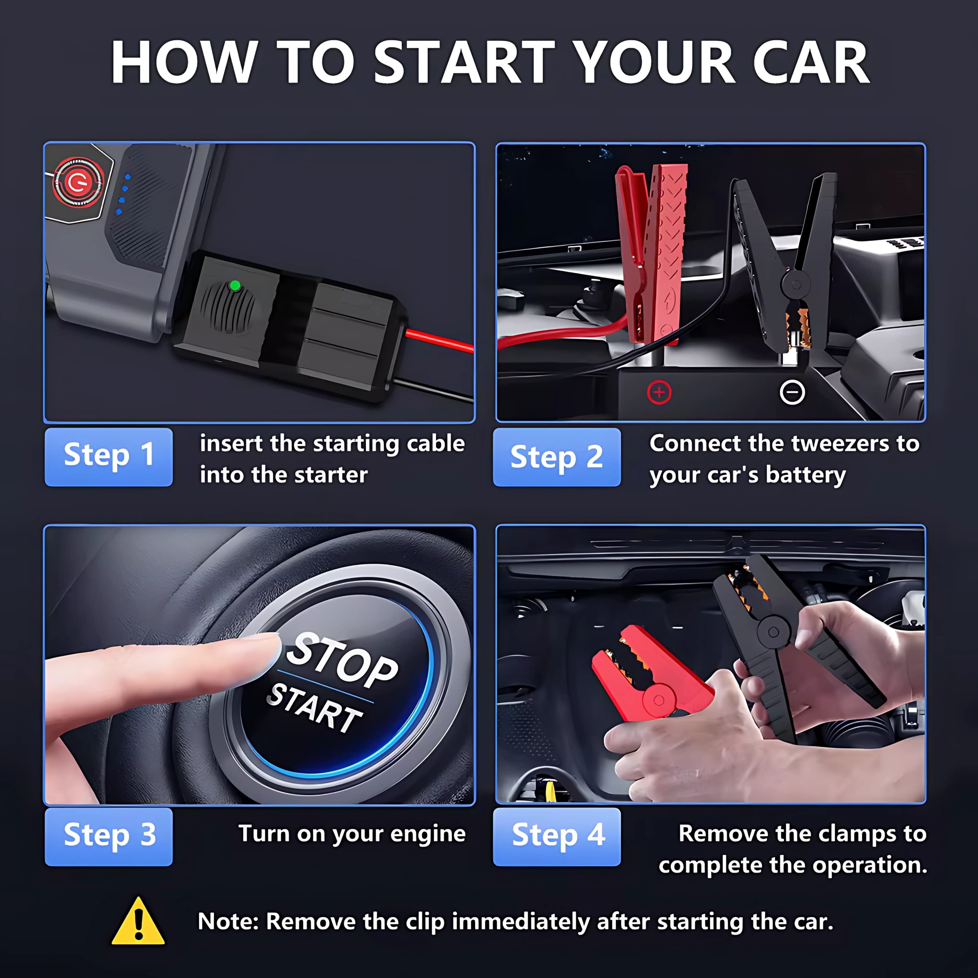 AceZuk 4000A Battery Jump Pack