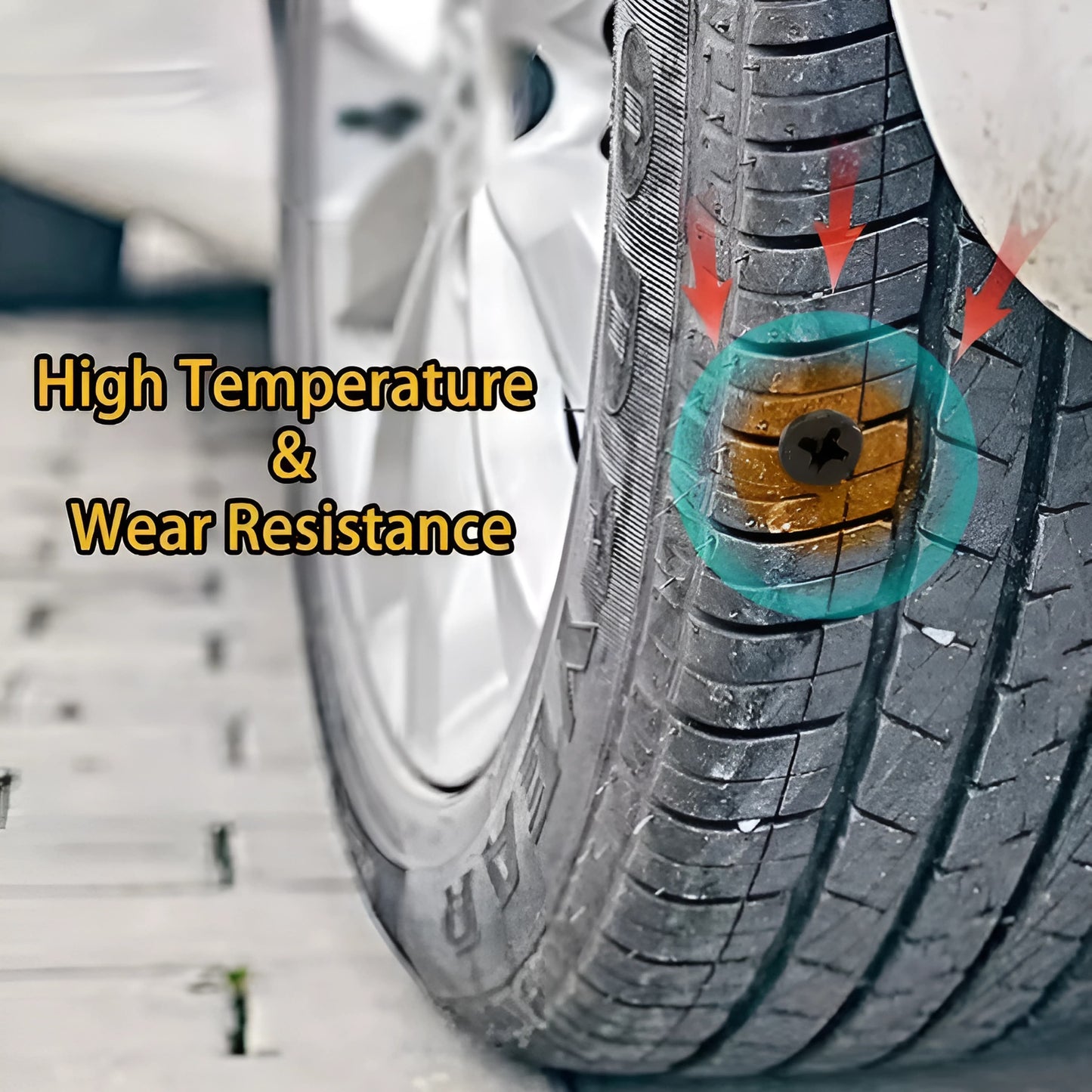 Tyre Repair Nails Puncture Fix Kit