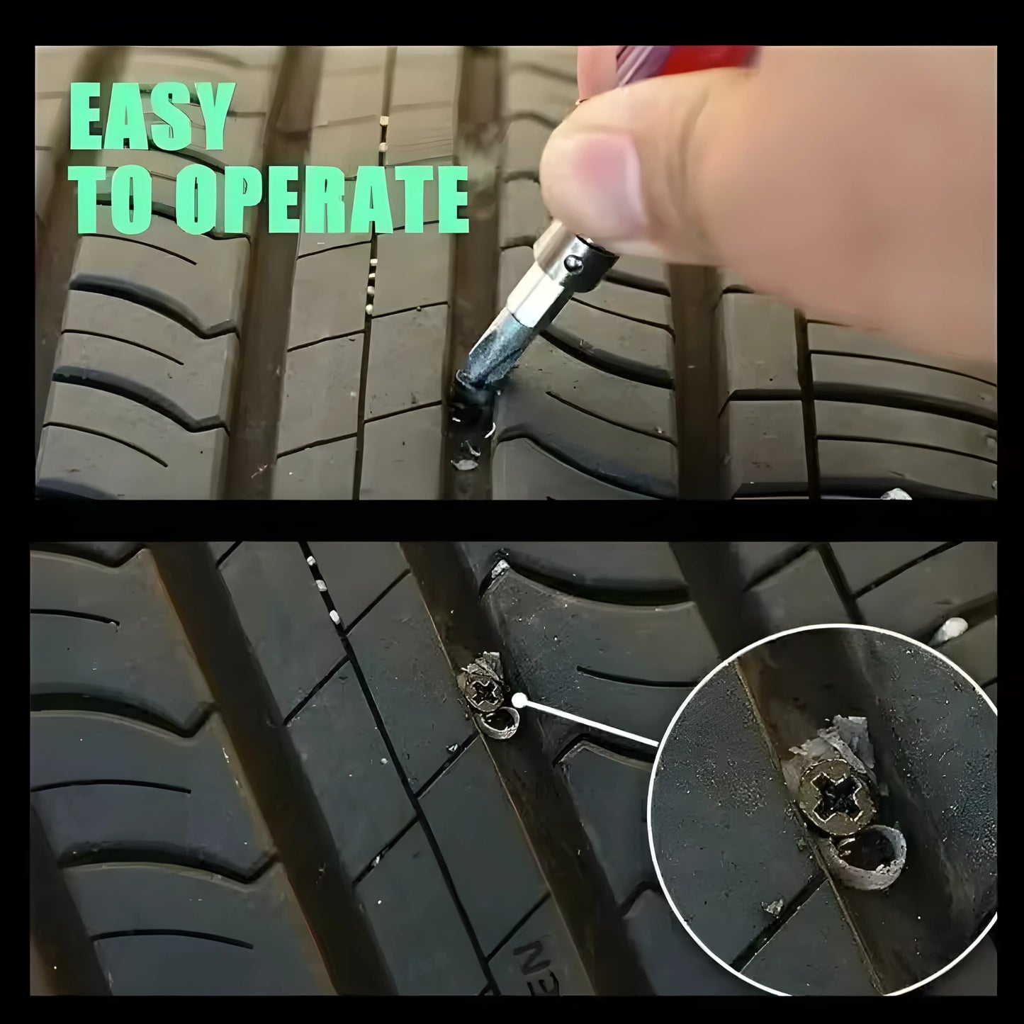 Tyre Repair Nails Puncture Fix Kit