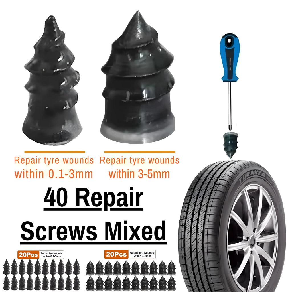 Tyre Repair Nails Puncture Fix Kit