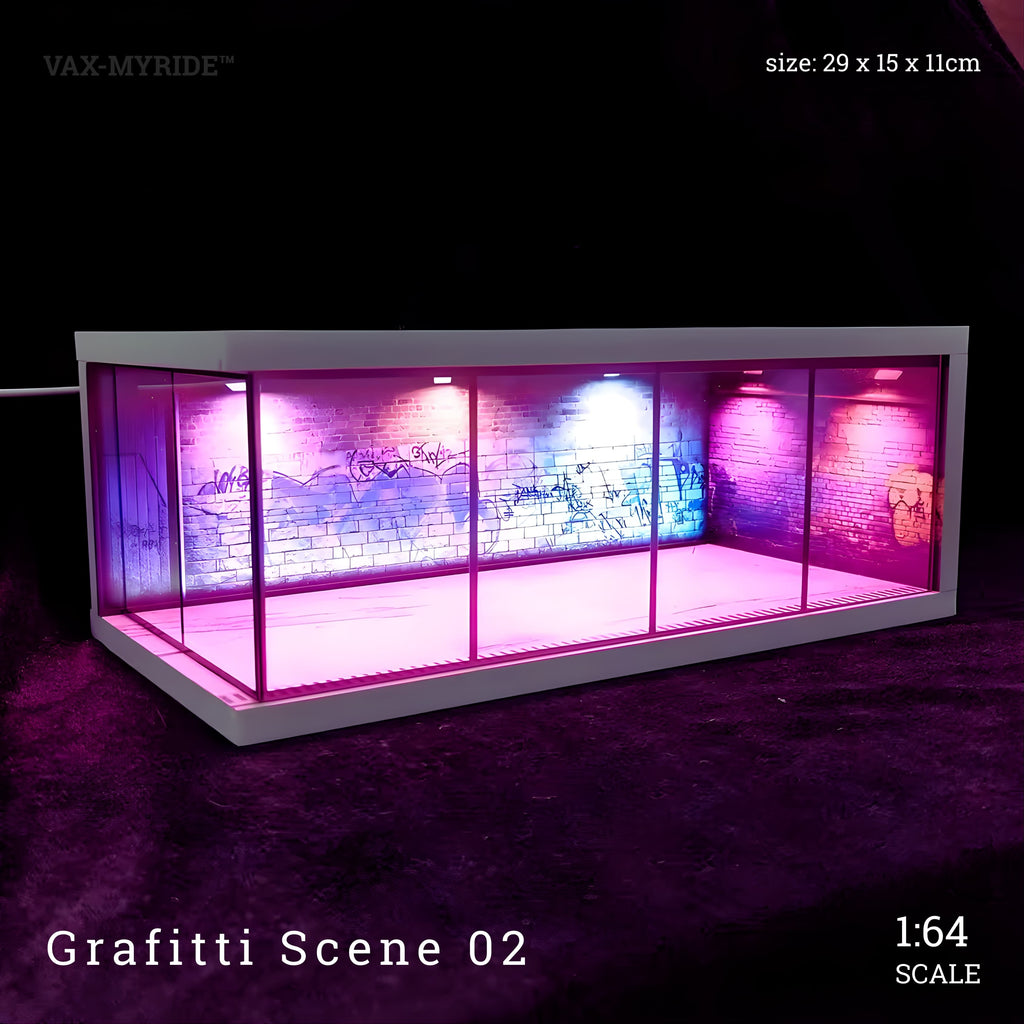 1/64 scale garage model