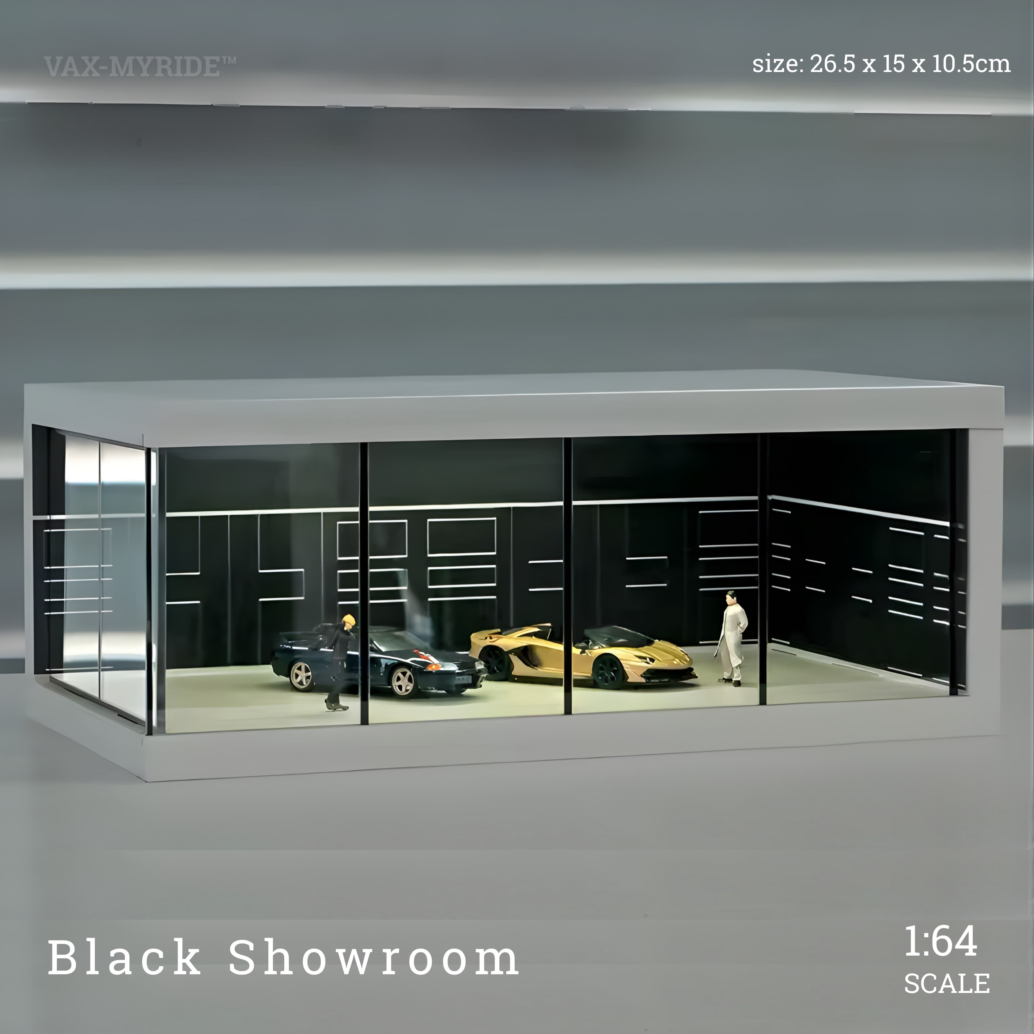 1/64 scale garage model