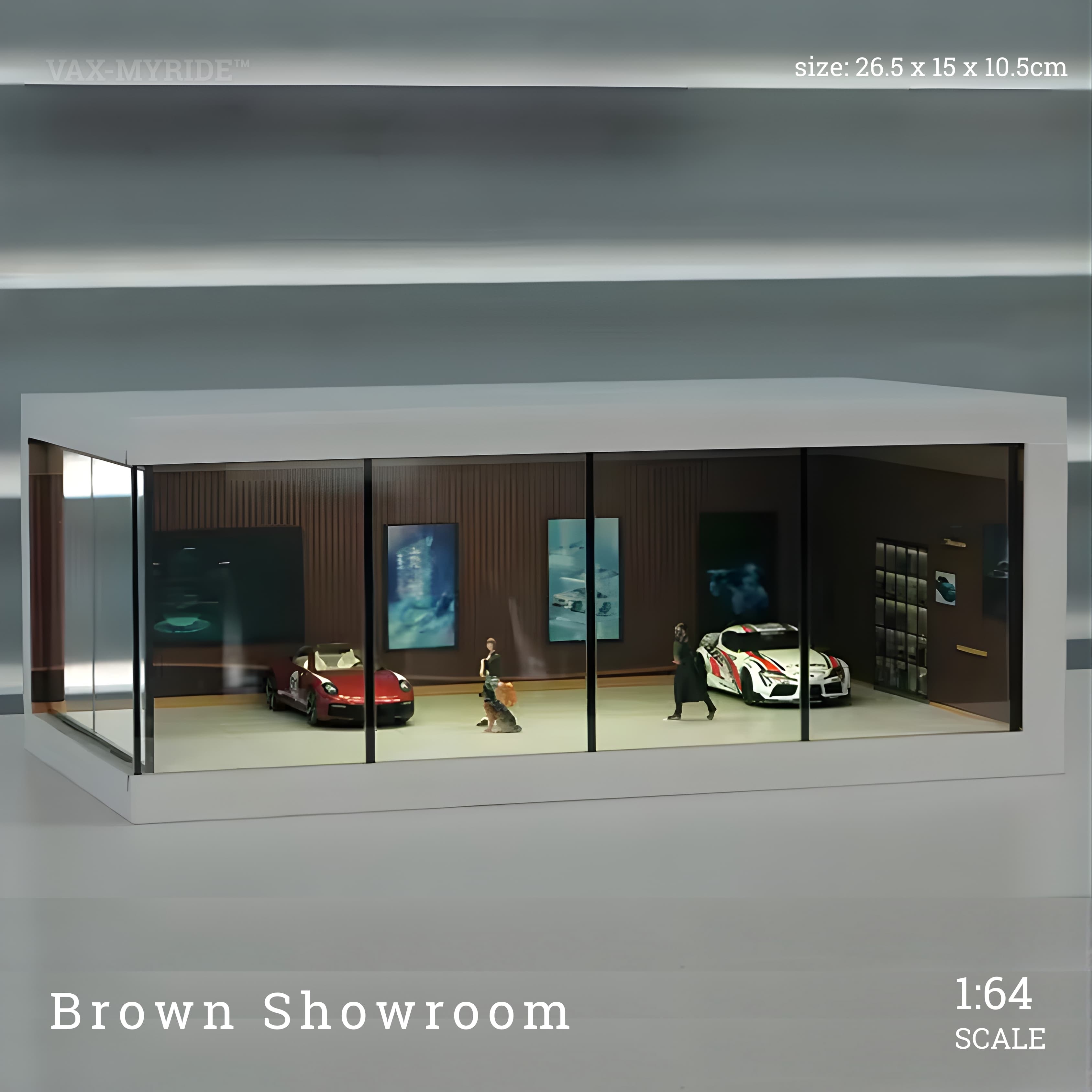 1/64 scale garage model