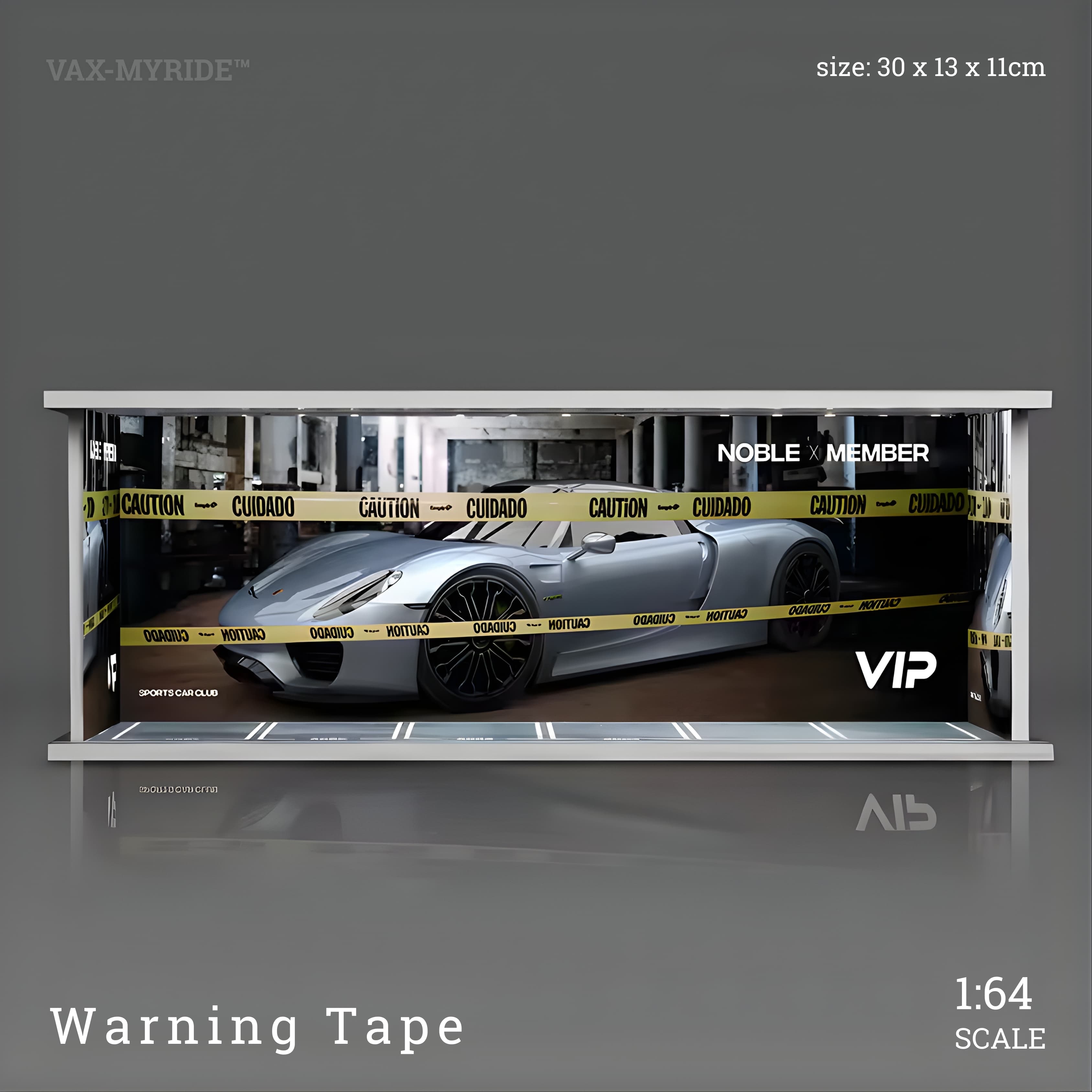 1/64 scale garage model