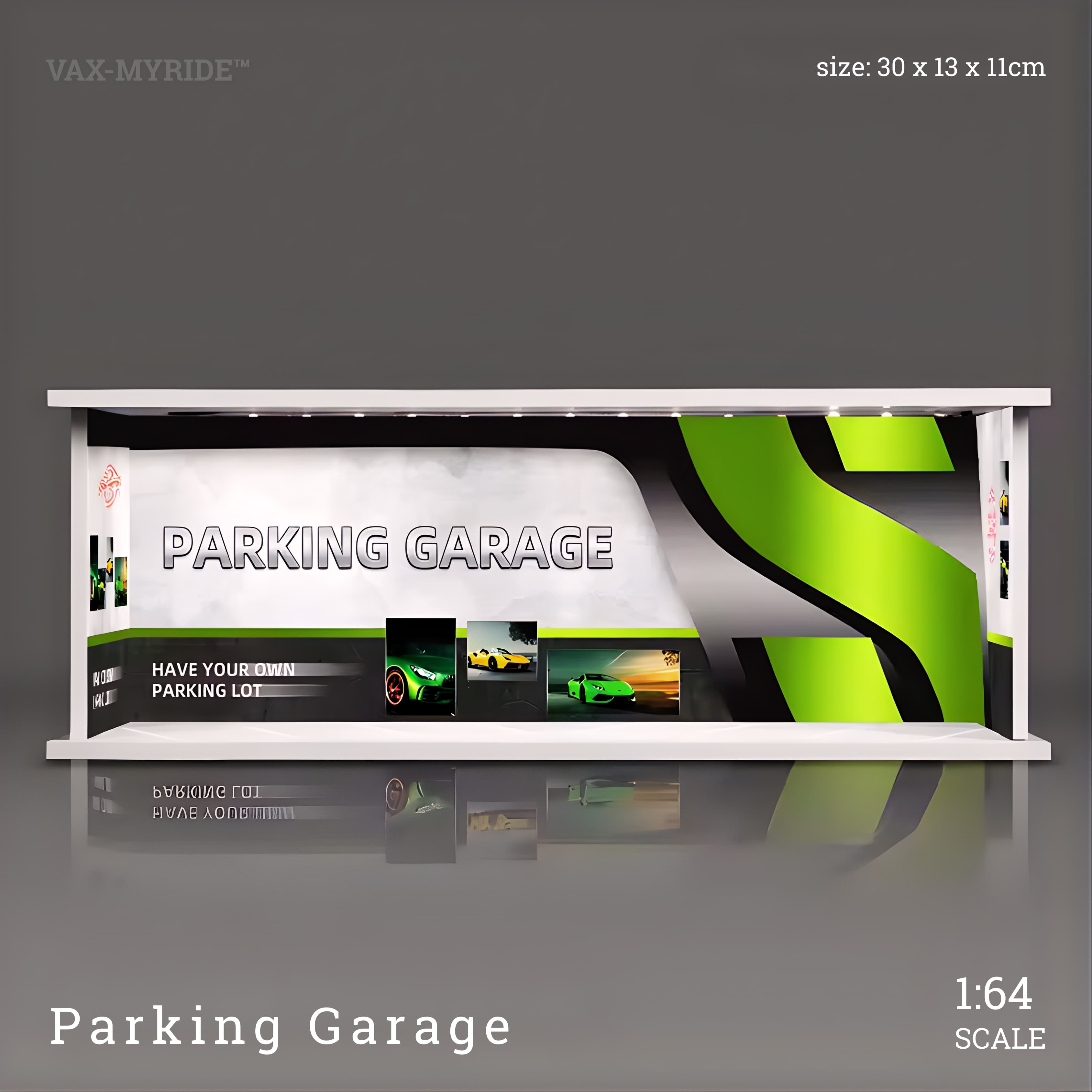 1/64 scale garage model