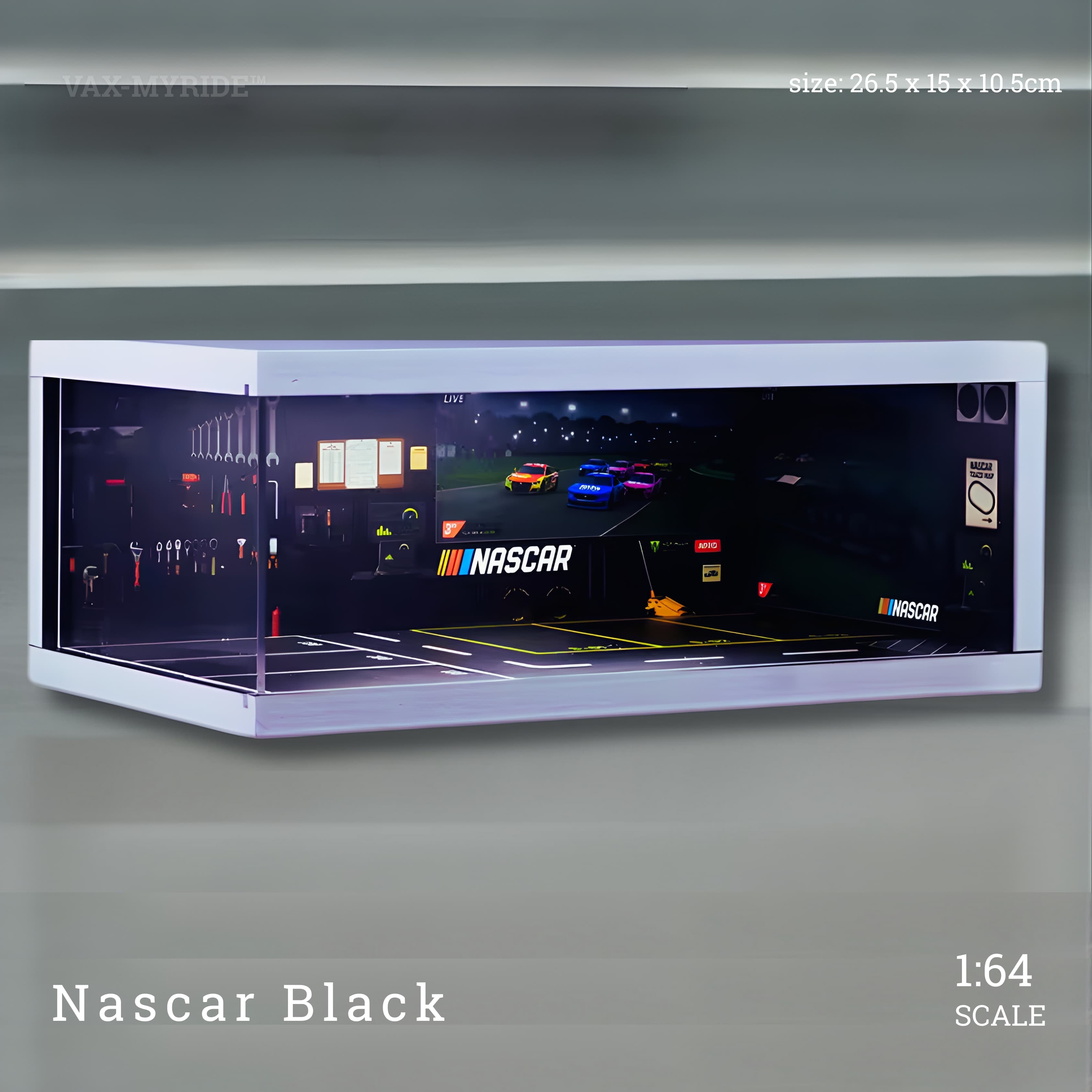 1/64 scale garage model