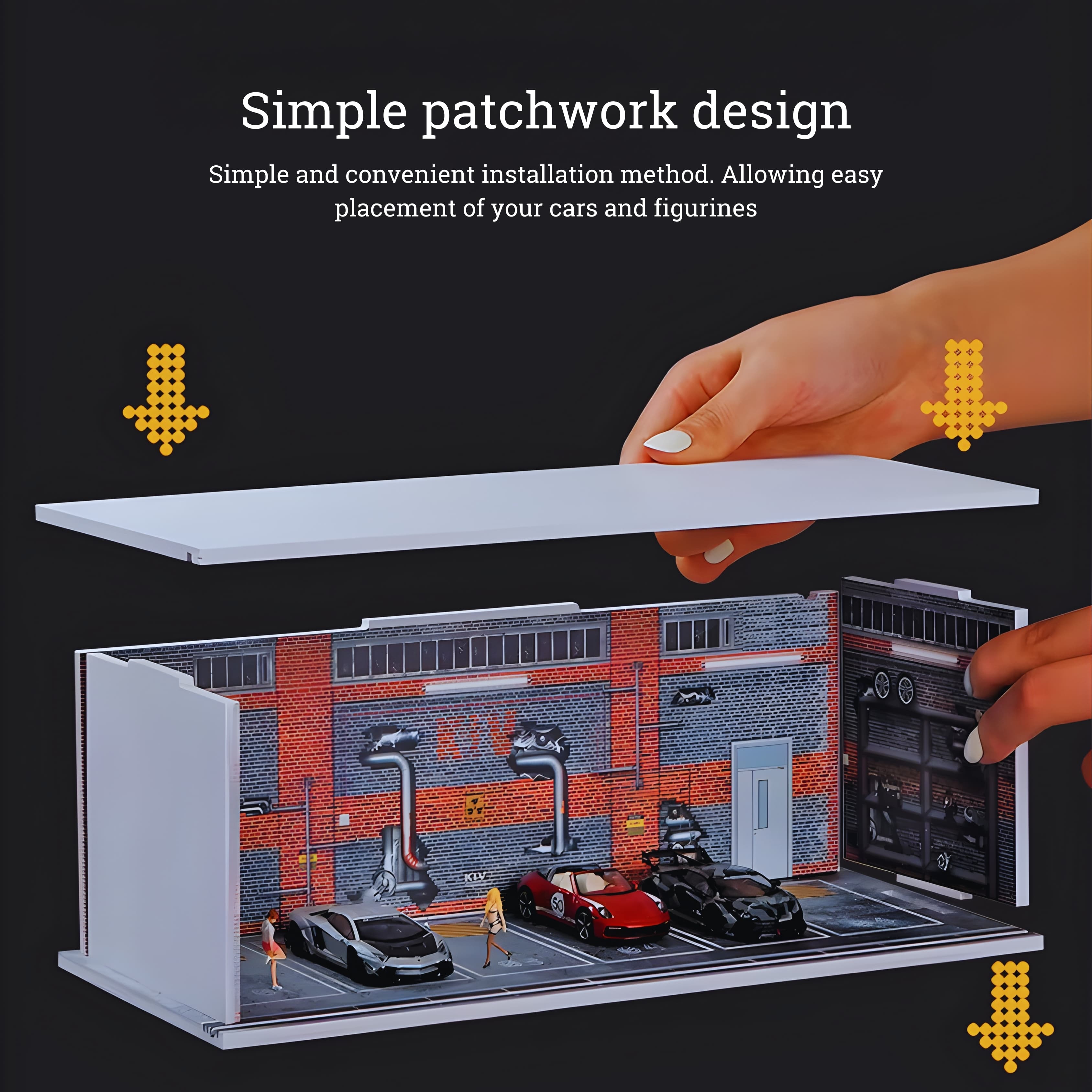 1/64 scale garage model – VAX-MYRIDE