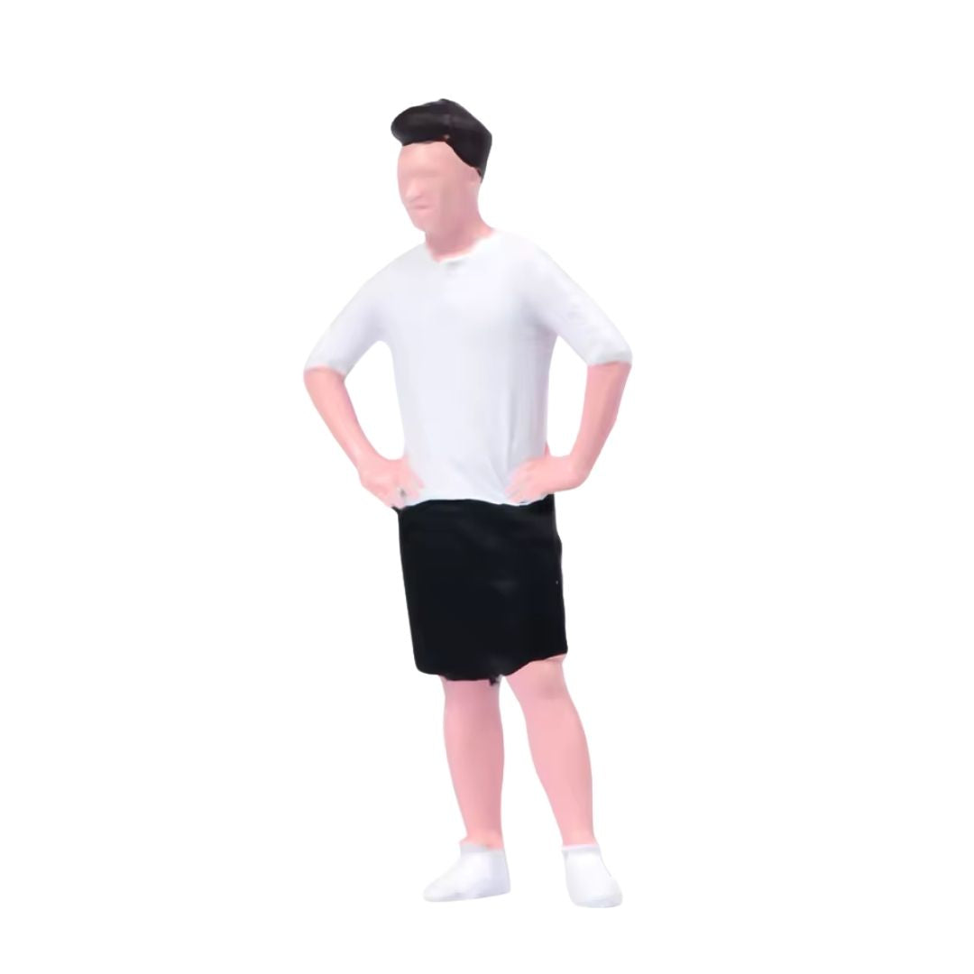 1/64 Painted Miniature Street Scene Figures