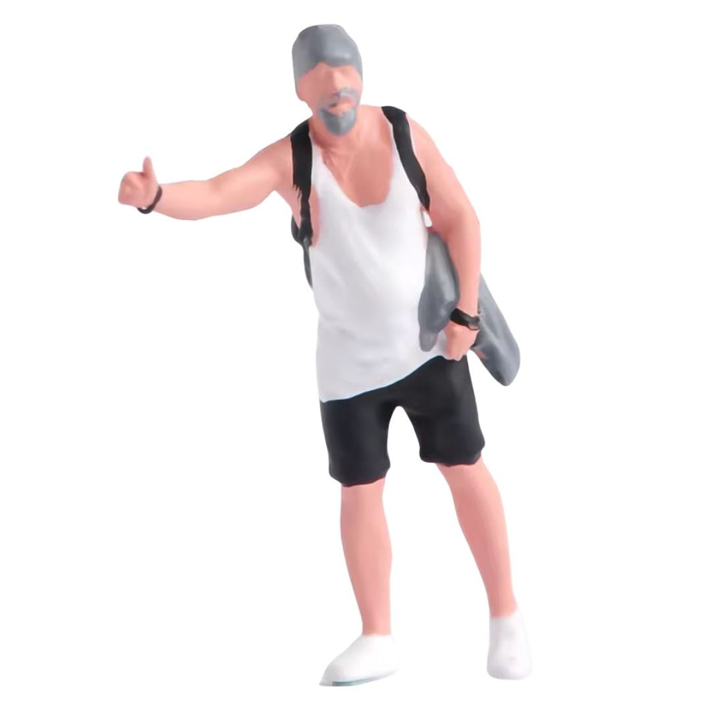 1/64 Painted Miniature Street Scene Figures