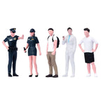 1/64 Painted Miniature Street Scene Figures