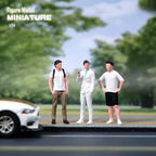 1/64 Painted Miniature Street Scene Figures