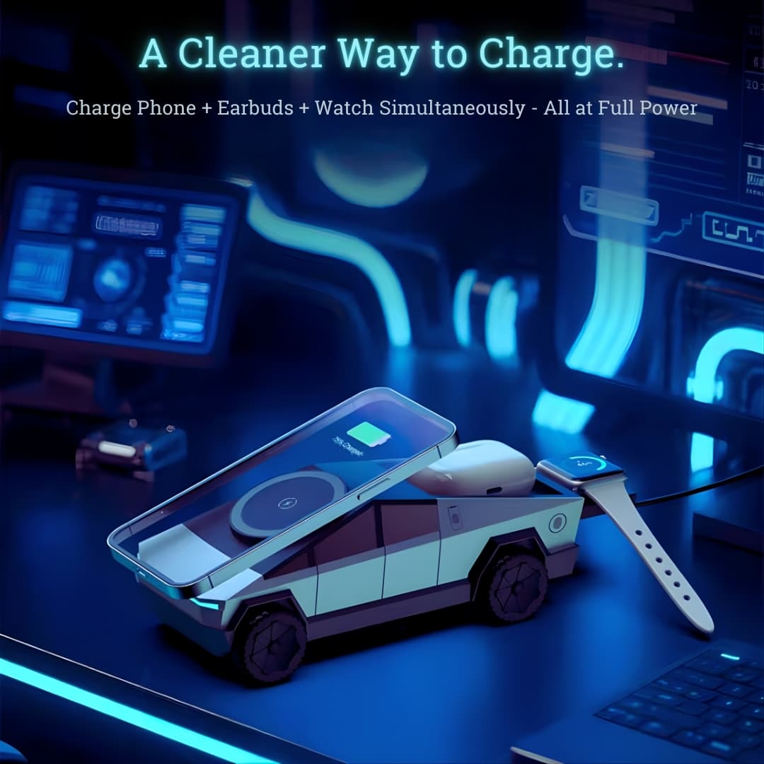 3-in-1 Wireless Cyberdock™