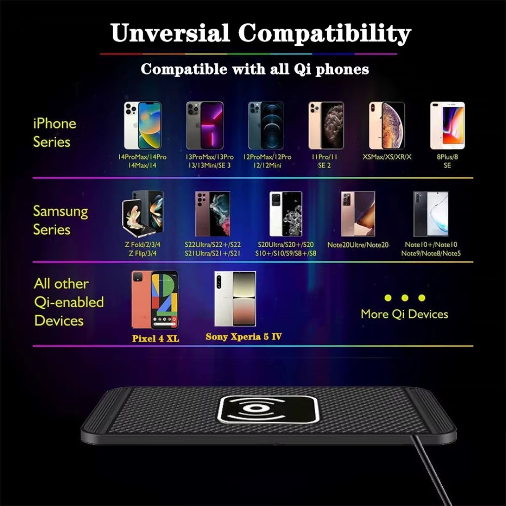 QC 3.0 Car Wireless Charge Pad