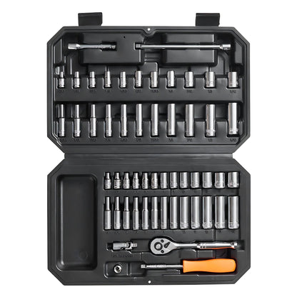 Vevor 1/4" ProSocket Kit 54pcs