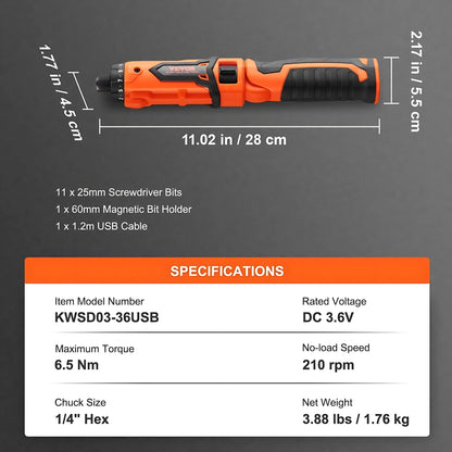 Vevor FlexiDrive 4V Drill